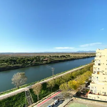 Apartment Delta Muga 2 - Apartamento En Primera Linea De Mar Con Vistas Al Mar Y Al Rio - Centro - Playa *